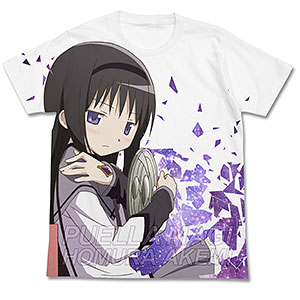 魔法少女まどか☆マギカ 暁美ほむら フルグラフィックTシャツ ver2.0/WHITE-XL