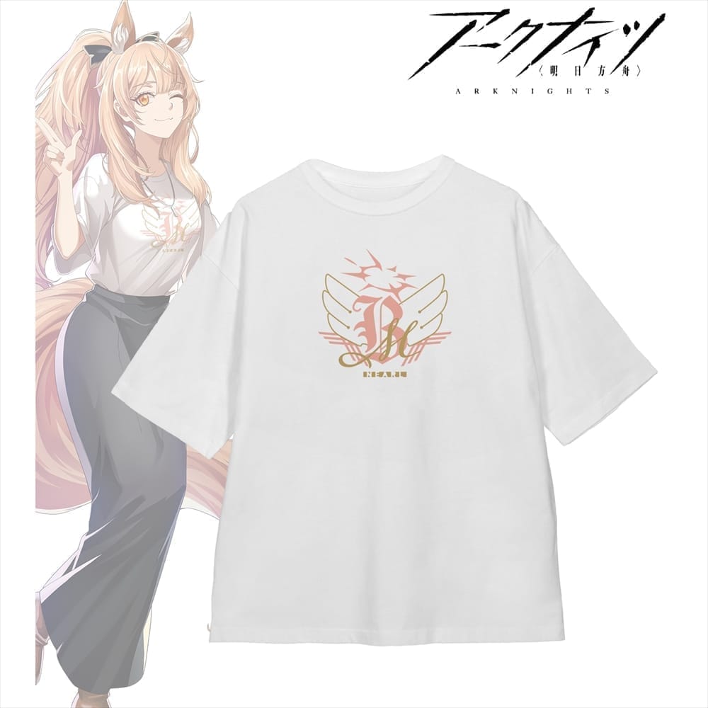 アークナイツ 描き起こし ショッピングver. ブレミシャイン 着用BIGシルエットTシャツユニセックス(サイズ/XL)