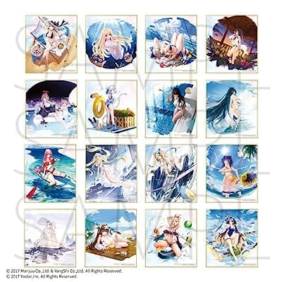 アズールレーン トレーディングミニ色紙 16個入りBOX