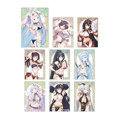 アズールレーン 描き起こしイラスト 踊り子ver. トレーディングアクリルカード 9個入り1BOX