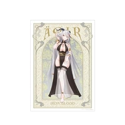 アズールレーン 描き起こしイラスト エーギル 踊り子ver. A3マット加工ポスター