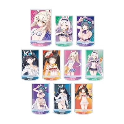 アズールレーン 描き起こしイラスト 水着ver. トレーディングアクリルスタンド(1BOX)