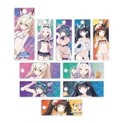 アズールレーン 描き起こしイラスト 水着ver. トレーディングアクリルキータグ(1BOX)