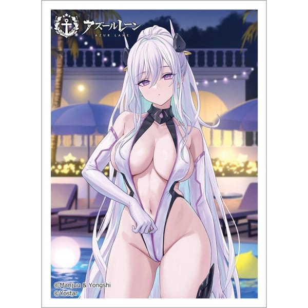 アズールレーン 描き下ろしスリーブ(キアサージ/ナイトプール)(65枚入り)