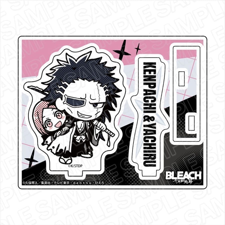 BLEACH 千年血戦篇 アクリルスタンド 更木剣八&草鹿やちる