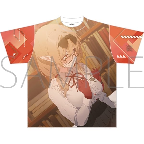 ブルーアーカイブ フルグラフィックTシャツ アル Lサイズ-