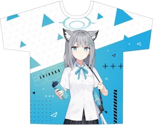 ブルーアーカイブ -Blue Archive- 描き下ろし フルグラフィックTシャツ シロコ Lサイズ