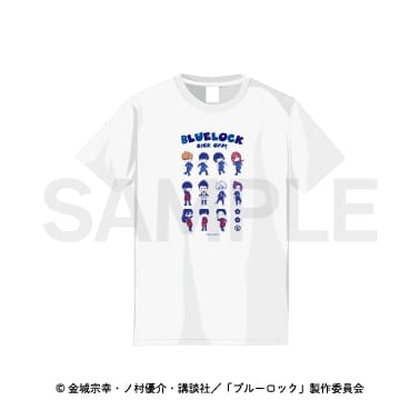 ブルーロック 半袖Tシャツ 総柄 M