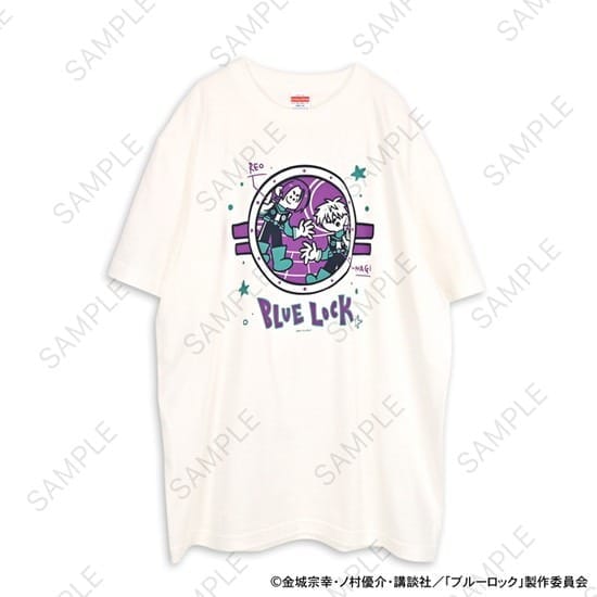 ブルーロック 水沢石鹸コラボ ビッグTシャツ 宇宙の船窓から