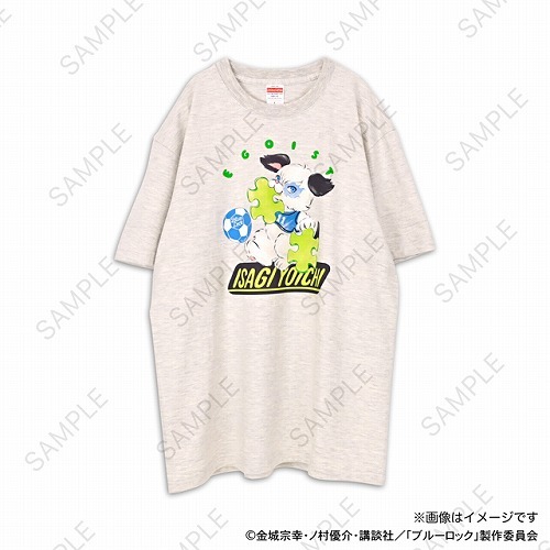 ブルーロック Ms LUTRAコラボ ゆったりTシャツ 潔 世一