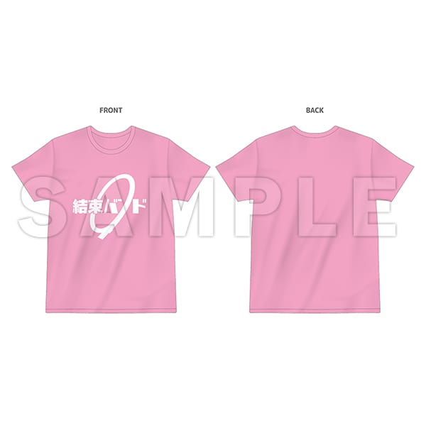 ぼっち・ざ・ろっく! 結束バンドTシャツ(ピンク/4サイズ)(再販)