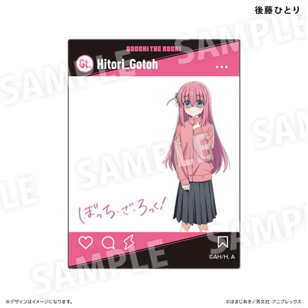 ぼっち・ざ・ろっく! SNS風アクリルカード 後藤ひとり