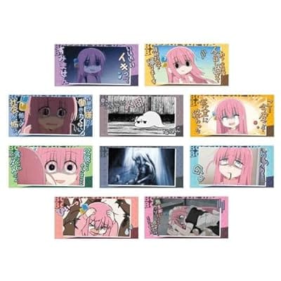 アニメ ぼっち・ざ・ろっく! 後藤ひとり心の叫びステッカー 10個入り1BOX