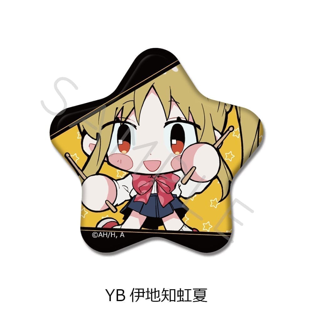 アニメぼっち・ざ・ろっく! 第3弾 星型缶バッジ YB(伊地知虹夏)