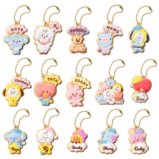 BT21 クッキーチャームコット