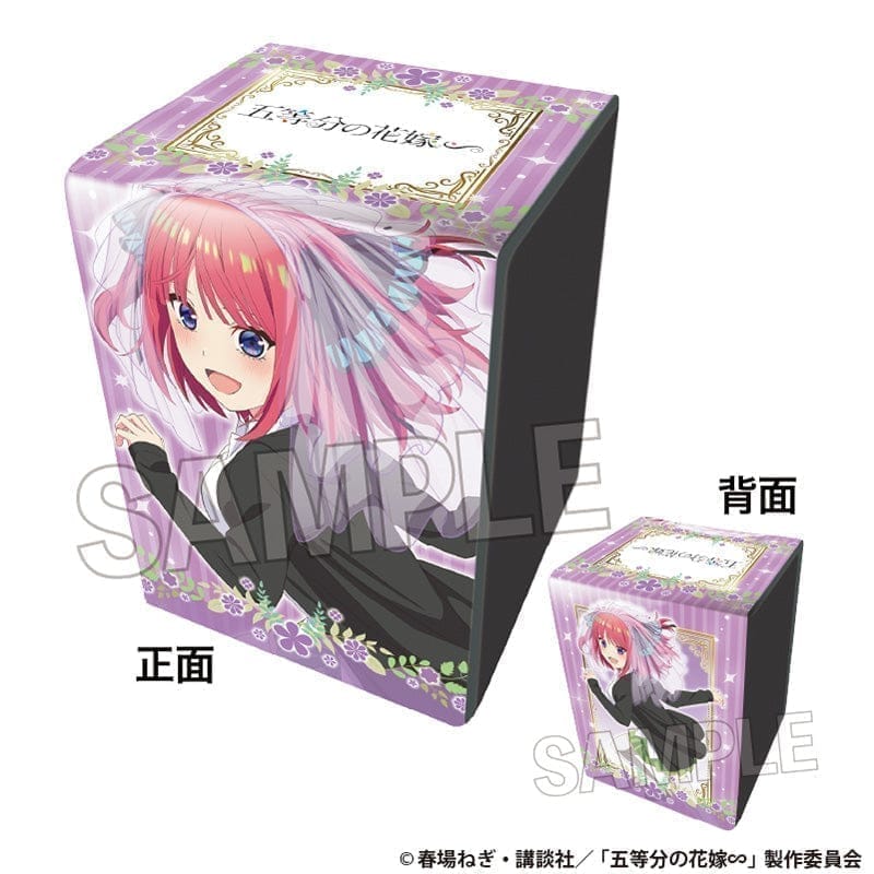 PROOF 五等分の花嫁∽ イラスト合皮製デッキケースNT 中野二乃