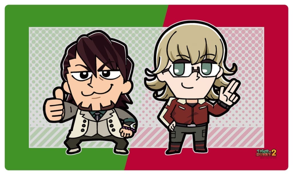 TIGER & BUNNY2 大川ぶくぶ 描き起こしラバーマット