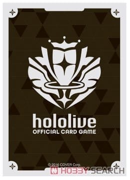 hololive OFFICIAL CARD GAME オフィシャルスリーブ Vol.3 『ブランドロゴ(White)』