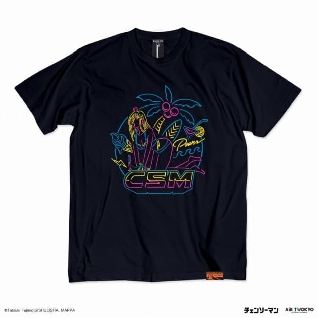 チェンソーマン オープニングイラストTシャツ5 M