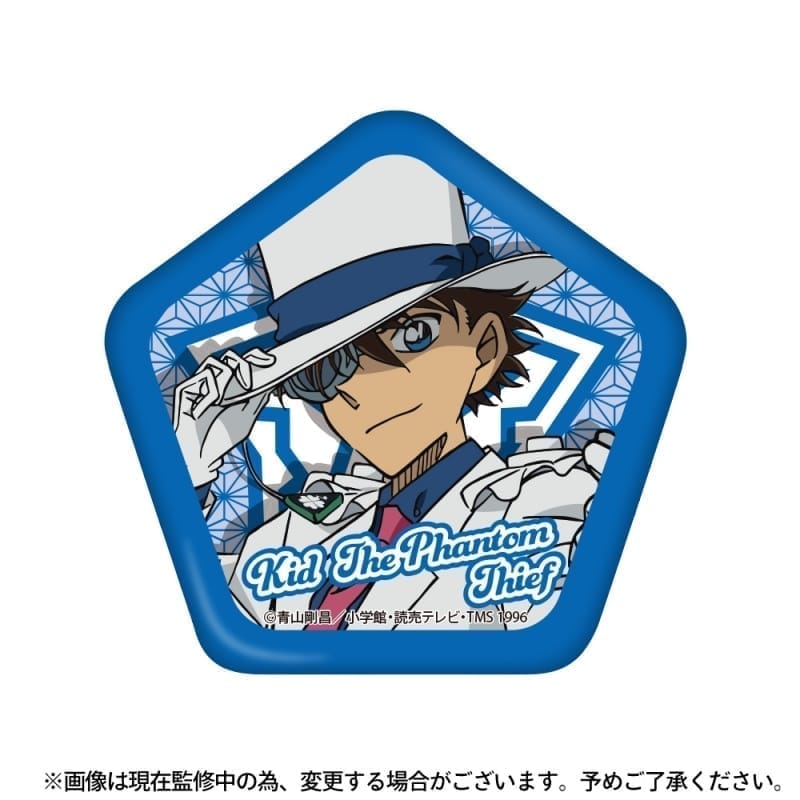 五稜星型缶バッジ 怪盗キッド vol.6|名探偵コナン