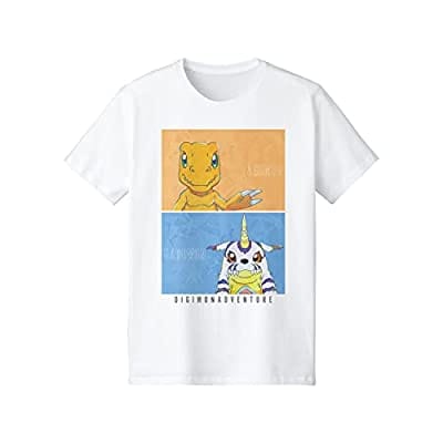【デジモンアドベンチャー】アグモン&ガブモン Ani-Art TシャツメンズLサイズ