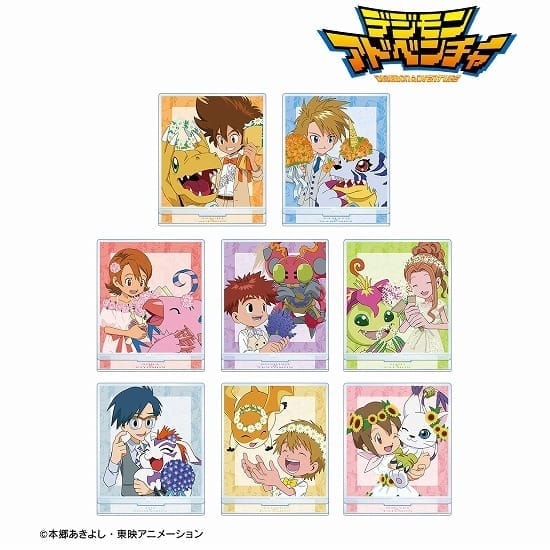 【デジモンアドベンチャー】描き下ろし 25th Anniversary ver. トレーディングアクリルスタンド 8個入り1BOX