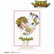 【デジモンアドベンチャー】描き下ろし 八神ヒカリ&テイルモン 25th Anniversary ver. A3マット加工ポスター