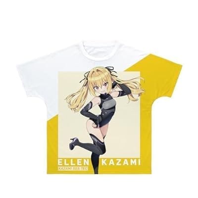 ドルフィンウェーブ 風見エレン フルグラフィックTシャツユニセックス XL