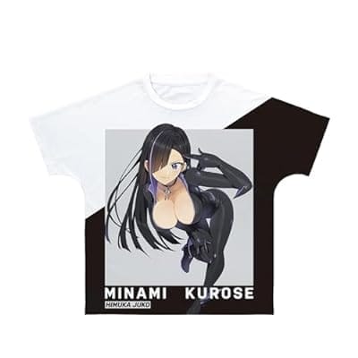 ドルフィンウェーブ 黒瀬見波 フルグラフィックTシャツユニセックス XXXL