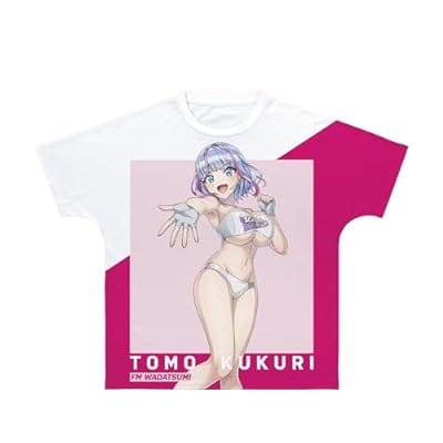 ドルフィンウェーブ 久々利トモ フルグラフィックTシャツユニセックス L