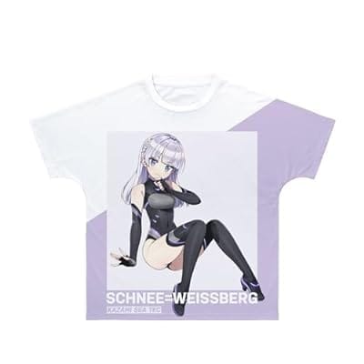 ドルフィンウェーブ シュネー・ヴァイスベルグ フルグラフィックTシャツユニセックス L