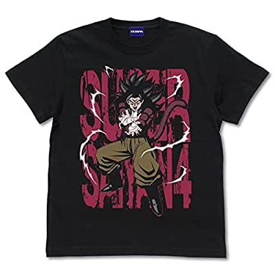 ドラゴンボールGT 超サイヤ人4 孫悟空 Tシャツ ブラック Sサイズ