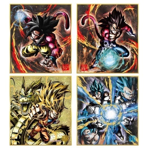 ドラゴンボール 色紙ART RAGING 2 10個入りBOX (食玩)