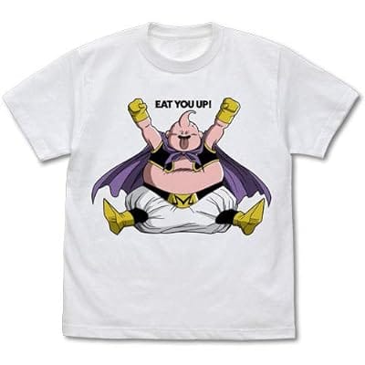 ドラゴンボール超 魔人ブウ Tシャツ たべちゃおVer./WHITE-L