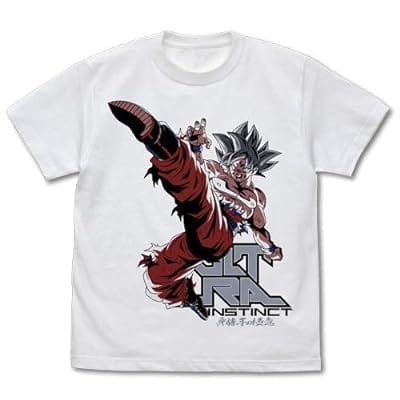 ドラゴンボール超 身勝手の極意 悟空 Tシャツ/WHITE-M