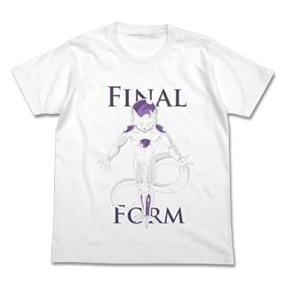 ドラゴンボールZ フリーザFinal form Tシャツ/WHITE-M