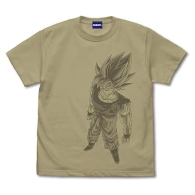 ドラゴンボールZ 超サイヤ人 孫悟空 Tシャツ/SAND KHAKI-L