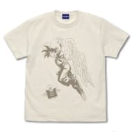 ドラゴンボールZ 孫悟空(天使)と界王 Tシャツ/VANILLA WHITE-S