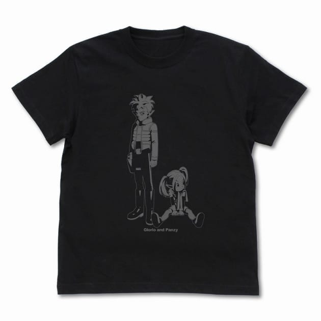 ドラゴンボールDAIMA グロリオ&パンジ Tシャツ/BLACK-M