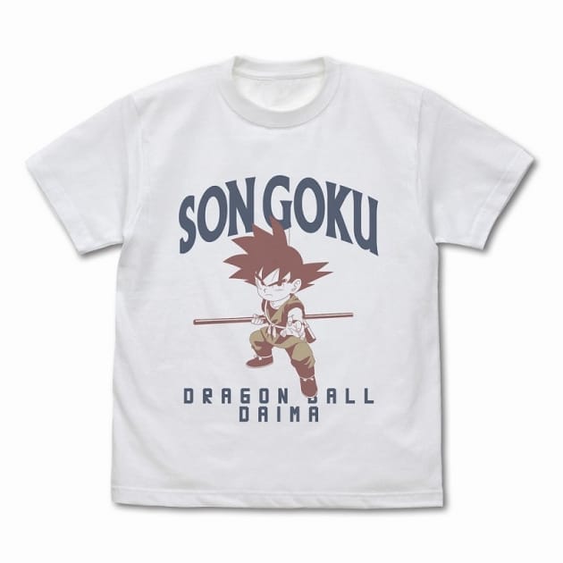 ドラゴンボールDAIMA 孫悟空(ミニ) Tシャツ/WHITE-XL