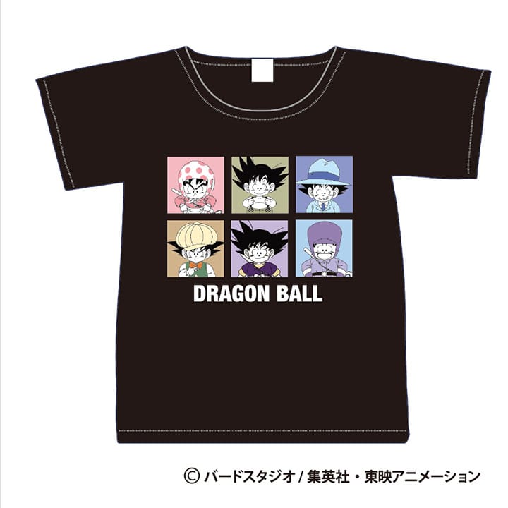 Tシャツ ドラゴンボール 悟空集合 BK XL