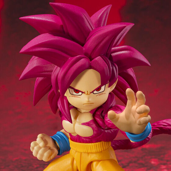 ドラゴンボールDAIMA S.H.Figuarts スーパーサイヤ人4孫悟空(ミニ)-DAIMA-