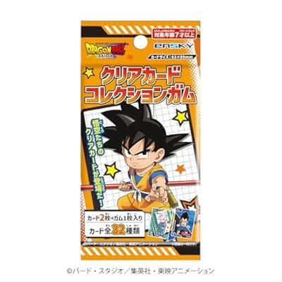 ドラゴンボールDAIMA クリアカードコレクションガム