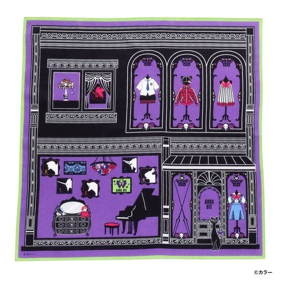 エヴァンゲリオン×ANNA SUI プリントハンカチーフ