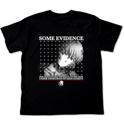 ヱヴァンゲリヲン新劇場版 レイTシャツ/ブラック-M(新世紀エヴァンゲリオン)