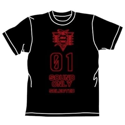 ヱヴァンゲリヲン新劇場版 SOUND ONLY Tシャツ/ブラック-M(新世紀エヴァンゲリオン)