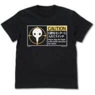 EVANGELION 目標をセンターに入れてスイッチロゴ Tシャツ/BLACK-M