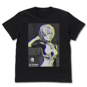 EVANGELION 綾波レイ グラフィックTシャツ/BLACK-XL