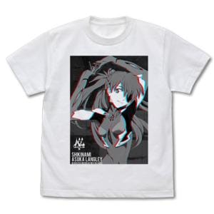 EVANGELION 式波・アスカ・ラングレー グラフィックTシャツ/WHITE-M