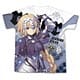 Fate/Grand Order ジャンヌ・ダルク フルグラフィックTシャツ/ホワイト-L